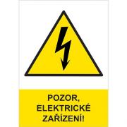 SAMOLEPKA Pozor elektrick zazen 6x9