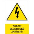 SAMOLEPKA Pozor elektrick zazen 6x9