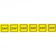 SAMOLEPKA ZAP v obdlnku (6x) (lut) 25x145mm